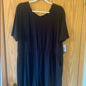 Black Shorts Romper (Torrid size 3)